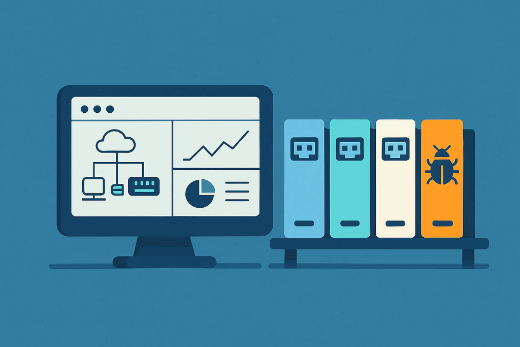 Network packet capture library illustration